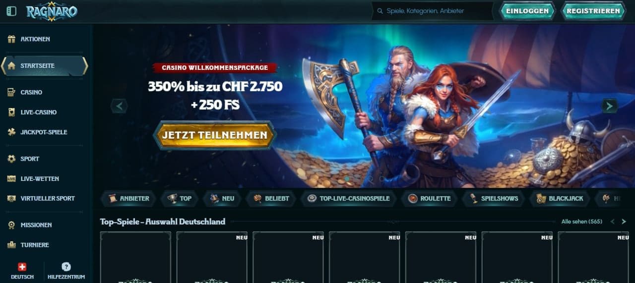 Ragnaro Casino Testbericht – Erfahrungen, Boni und Spielangebot für Deutschland