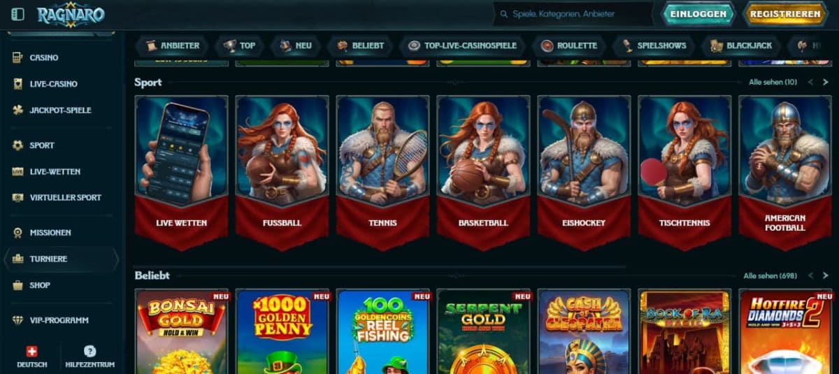 Ragnaro Casino Testbericht – Erfahrungen, Boni und Spielangebot für Deutschland image 1